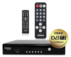 Tesla SENIOR T2, DVB-T2 přijímač