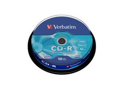 VERBATIM 43437 CD-R(10-Pack Spindle)