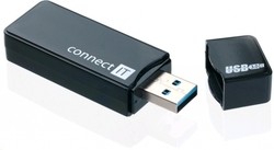 CONNECT IT CI-104 USB 3.0 čtečka karet