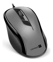 CONNECT IT 1200-GY Optická myš, USB