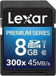 Lexar 8GB microSD 300x bez adaptéru