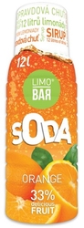 LIMO BAR - Sirup Pomeranč 0,5l