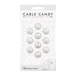 CABLE CANDY Small Beans,10ks,bílý CC015