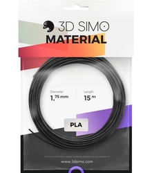 3DSimo Filament PLA-černá,zlatá,stříbrná