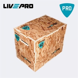 Livepro 58150 Plyometrická bedna dřevněn