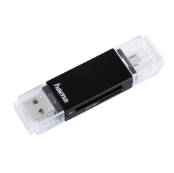 Hama Usb 2.0 Otg Čtečka Karet Basic, Sd