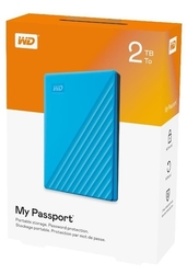 WD My Passport Portable 2TB Blue