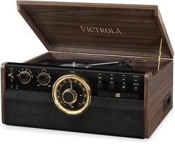 Victrola VTA-270B Gramofon hnědý