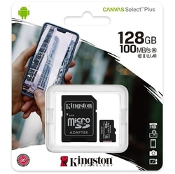 Kingston 128GB microSDXC A1 CL10 100MB/s