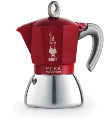 Bialetti Moka Induction Červená 2 Šálky 