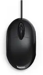 Hama 182600 kabelová myš MC-100, černá
