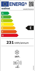 VESTFROST VR-BF27912H1S