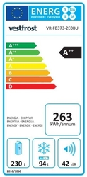 VESTFROST VR-FB373-2E1BU