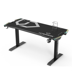 Ultradesk Herní stůl FORCE šedý