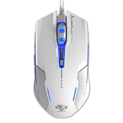 E-Blue Myš Auroza G, 3000DPI, bílá,herní