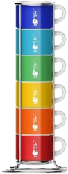 Bialetti SET 6 CUPS COLOR