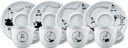 Bialetti SET 4  moka CAROSELLO