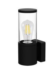 Rabalux 7502 Wellington,outd.wall,black,
