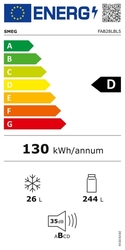 SMEG FAB28LBL5