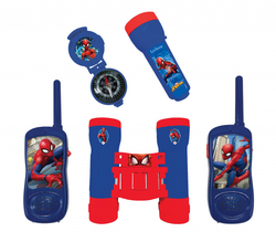 LEXIBOOK Set Spiderman-vysílačky,baterka