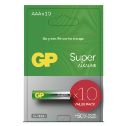 GP B0111G SUPER AAA (LR03) 10PP