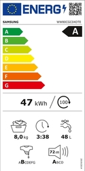Samsung WW80CGC04DTELE