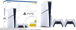 PS5 - PlayStation 5 D + 2x DS5 white