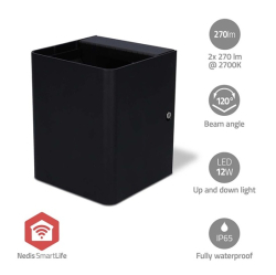 Nedis Zigbee Venkovní Světlo ZBLOW10RGBW