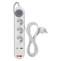 Emos P1312PD Prodlužovací kabel 2 m 