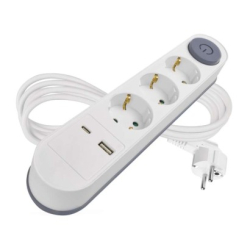 Emos P1322PD Prodlužovací kabel 2 m / 3 