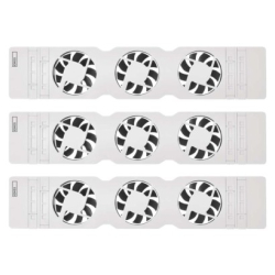 Emos P56PR3 Ventilátor pod radiátor TRIO