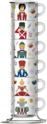 Bialetti set 6 šálků Louskáček