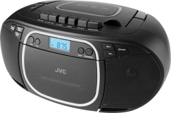 JVC Radiomagnetofon s CD RC-E451B, černý