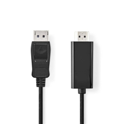 Nedis CCGL37100BK30 Displayport Kabel 3m