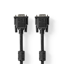 Nedis CCGL59000BK20 VGA Kabel 2m