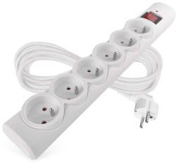 Emos P54017 Přepěťová ochrana – 6 zásuve