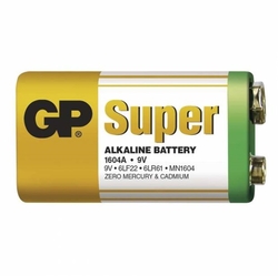 GP B1350 Alkalická Super 9V (6LF22)
