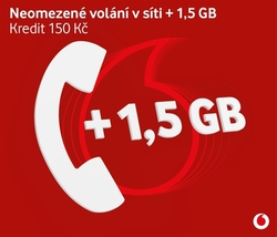 VODAFONE SIM karta na volání