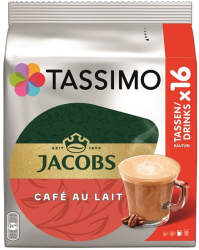 Tassimo Jacobs Café au Lait 16x11,5g