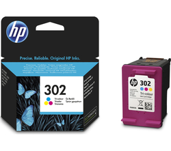 HP 302 Tri-colour, F6U65AE