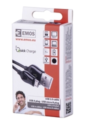 Emos SM7004B USB 2.0A/M-micro B/M 1M B