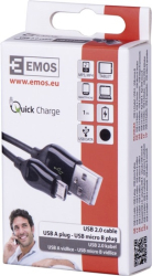 Emos SM7004B USB 2.0A/M-micro B/M 1M B