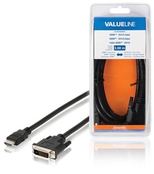 VALUELINE VLCB34800B30 HDMI-DVID, 3m