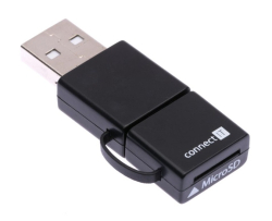 Connect IT CI-396 OTG čtečka MicroSD/HC