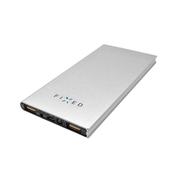 FIXED PB 8000mAh,stříbr FIXPB-ZEN8000-SL