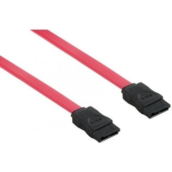 4World Kabel SATA M/M 7pin 50cm Red