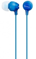 SONY sluchátka MDR-EX15LP, modrá 
