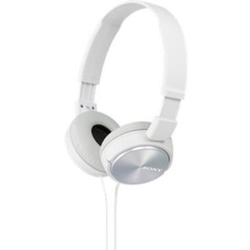 SONY sluchátka MDR-ZX310,bílá 