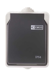 Emos A1397 Zás. nástě, šedo-černá, IP54