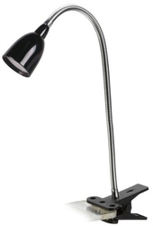 Solight LED lampička,clip,černá WO33-BK
